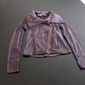 Athleta Women's Charcoal Gray Zip City Jacket